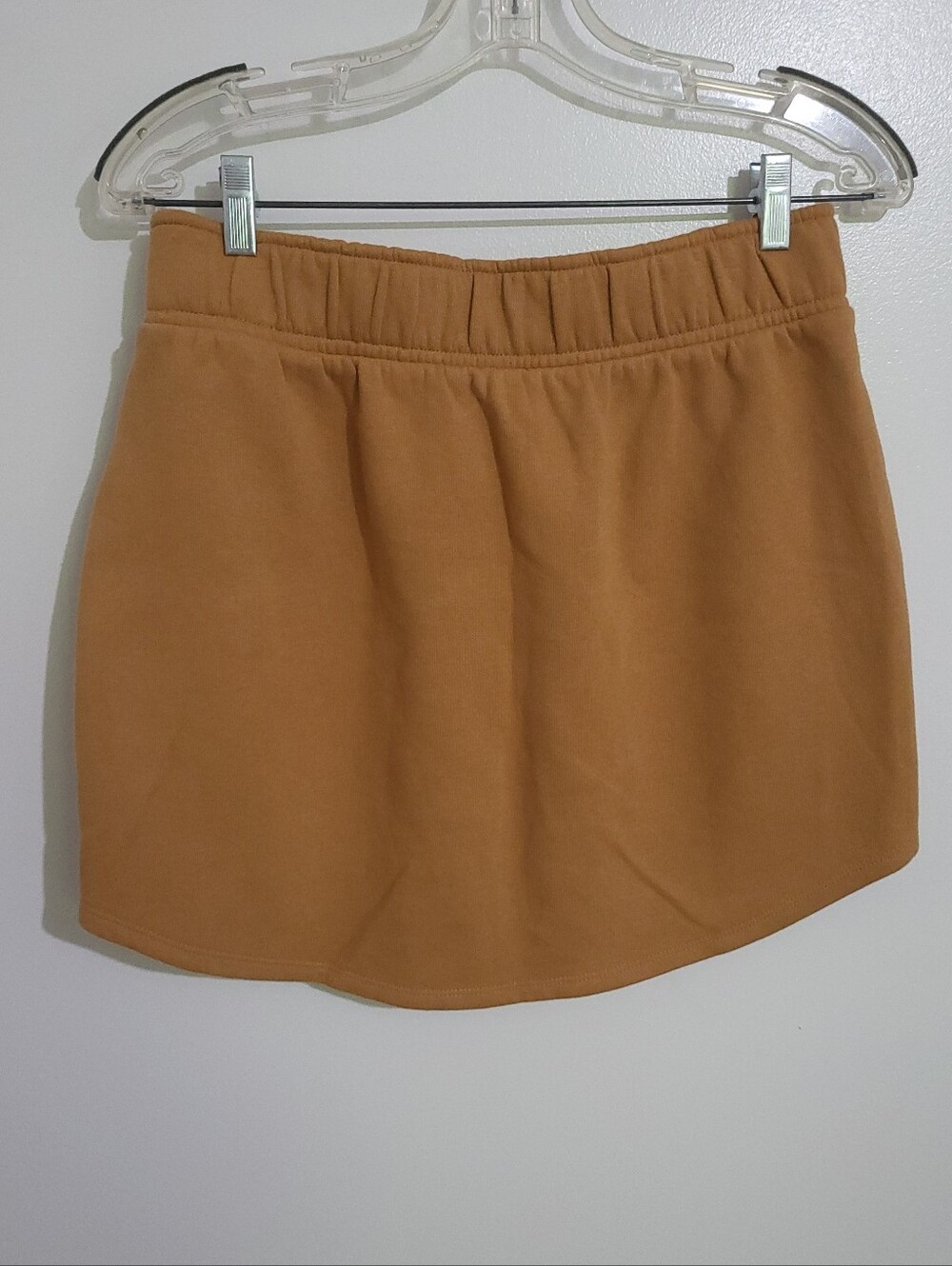 Wild Fable Brown Sugar Fleece Mini Skirt Size M - Picture 3 of 5